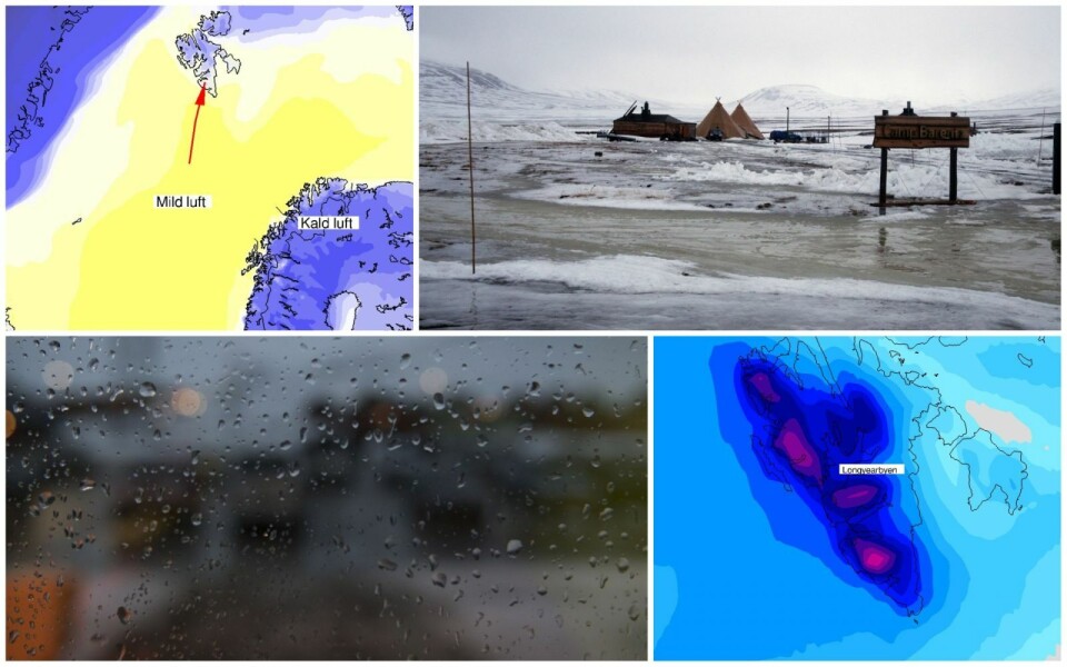 Svalbard blir kanskje varmest i landet