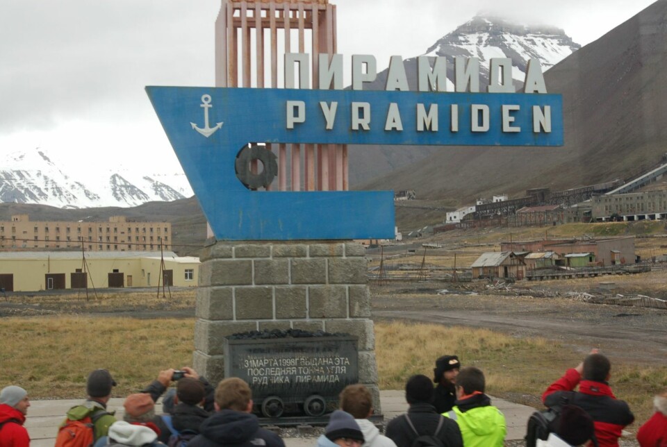 Illustrasjonsfoto fra Pyramiden. Illustrasjonsfoto fra Pyramiden.