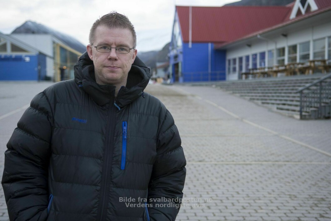 Arnt Vegar Jensen, leder i Longyearbyen Fremskrittsparti.
