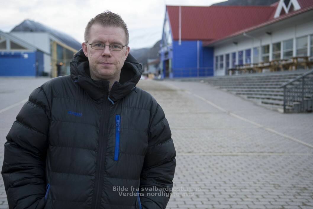 Arnt Vegar Jensen, leder i Longyearbyen Fremskrittsparti. Arnt Vegar Jensen, leder i Longyearbyen Fremskrittsparti.