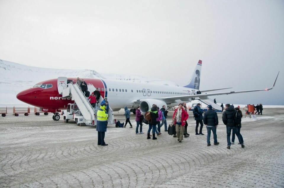 Fra 15. februar til 22. mars øker Norwegian fra tre til fem ukentlige flyvninger mellom Oslo og Svalbard.