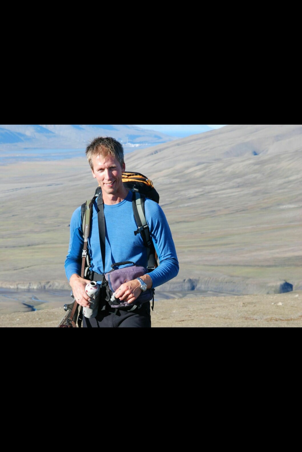 FORSKER: Klimaforsker Ketil Isaksen har tatt med seg familien og flyttet fra Oslo til Svalbard. Han skal bo i Longyearbyen de neste seks månedene, og jobbe med flere forskningsprosjekter.
