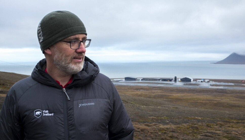 Ronny Brunvoll, reiselivssjef i Visit Svalbard, Ronny Brunvoll, reiselivssjef i Visit Svalbard,