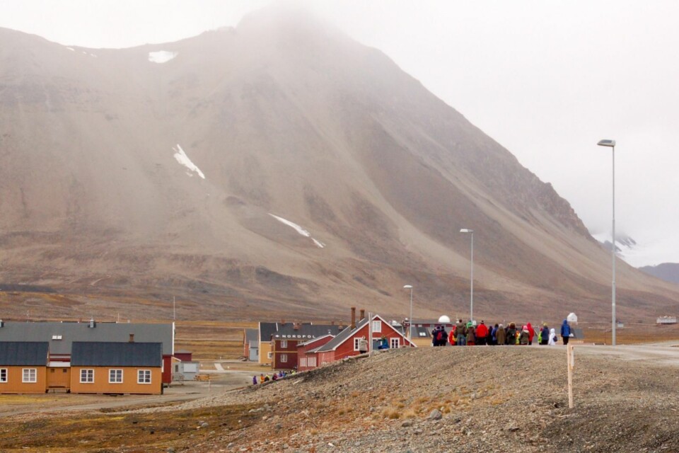 OBS-varselet gjelder særlig i området rundt Ny-Ålesund.