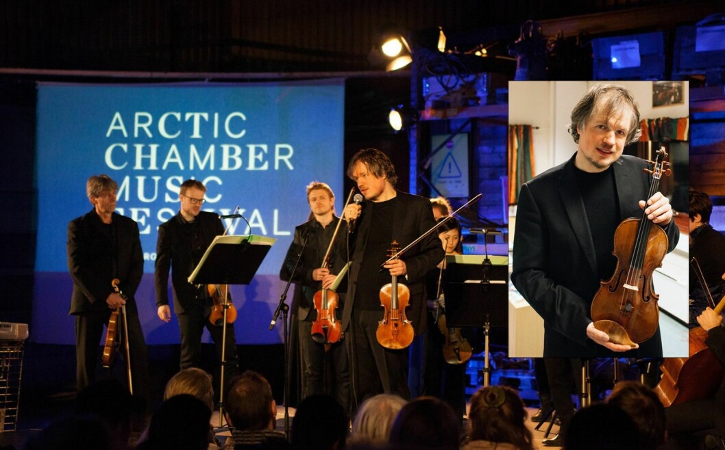 Henning Kraggerud og NOSO Kammerorkester leverte klassisk musikk av ypperste kvalitet i Gruve 7 lørdag kveld. Instrumentet Kraggerud spiller på er verdt mange millioner kroner.