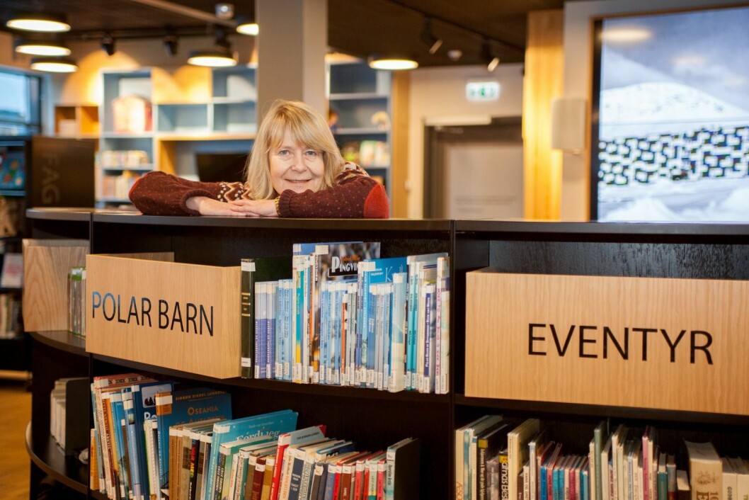 Biblioteksjef Elin A. Olsrud gir det nye lokalet æren for at biblioteket doblet besøkstallet i fjor. Biblioteksjef Elin A. Olsrud gir det nye lokalet æren for at biblioteket doblet besøkstallet i fjor.