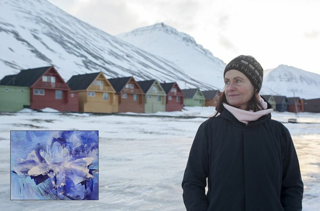 Tove Sundt-Hansen åpner Solfestuka på Galleri Svalbard. Tove Sundt-Hansen åpner Solfestuka på Galleri Svalbard.
