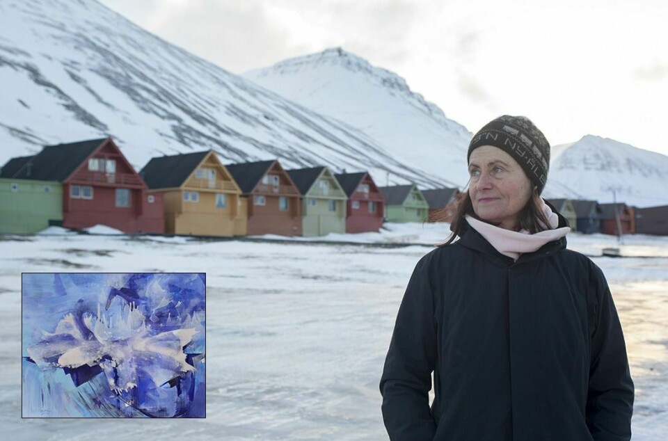 Tove Sundt-Hansen åpner Solfestuka på Galleri Svalbard.