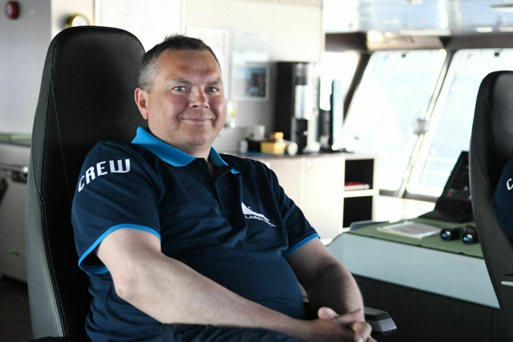 Kjetil Enoksen er kaptein på «Polarsyssel», Sysselmannens tjenestebåt.