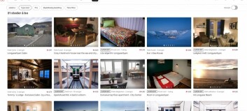 Nedgang i Airbnb-utleien