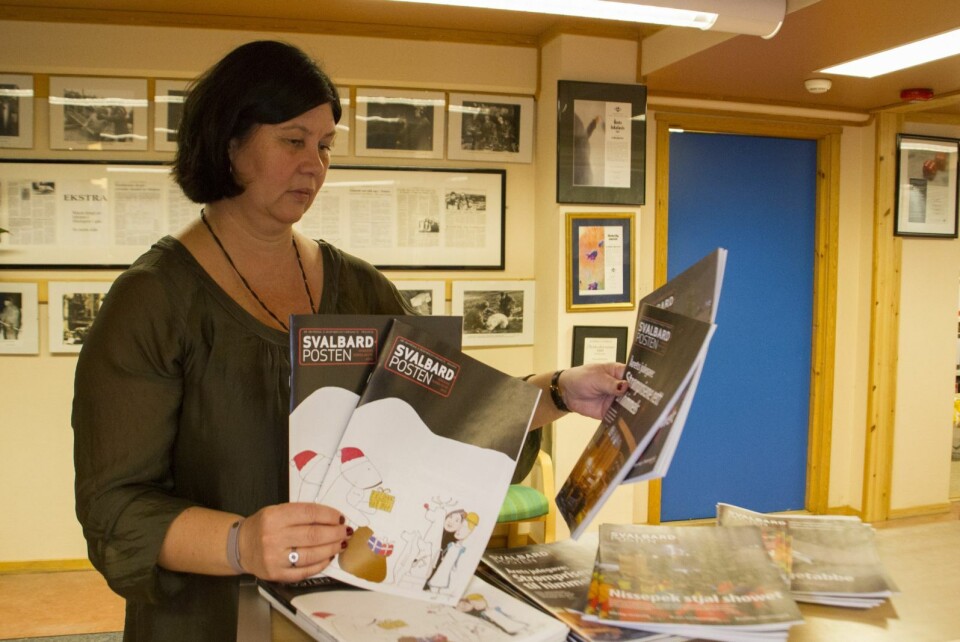 Redaktør og daglig leder i Svalbardposten, Hilde Kristin Røsvik, har tatt grep for å styrke produktet Svalbardposten, og håper det vil bidra til at flere vil abonnere på avisa.