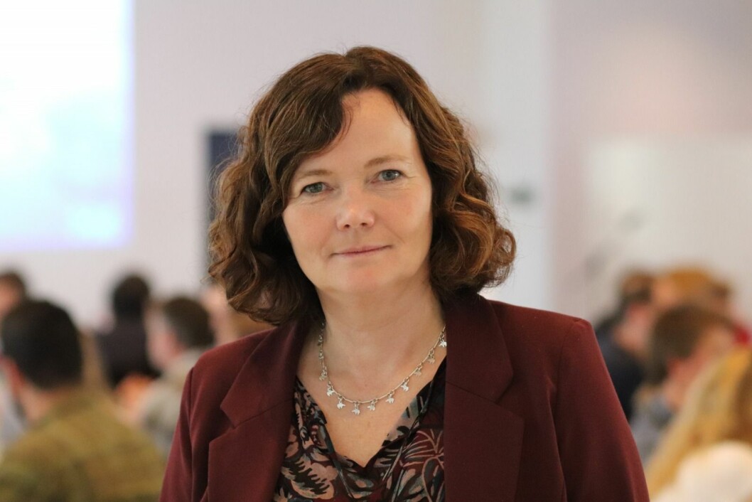 Administrerende direktør i AECO, Frigg Jørgensen. Administrerende direktør i AECO, Frigg Jørgensen.