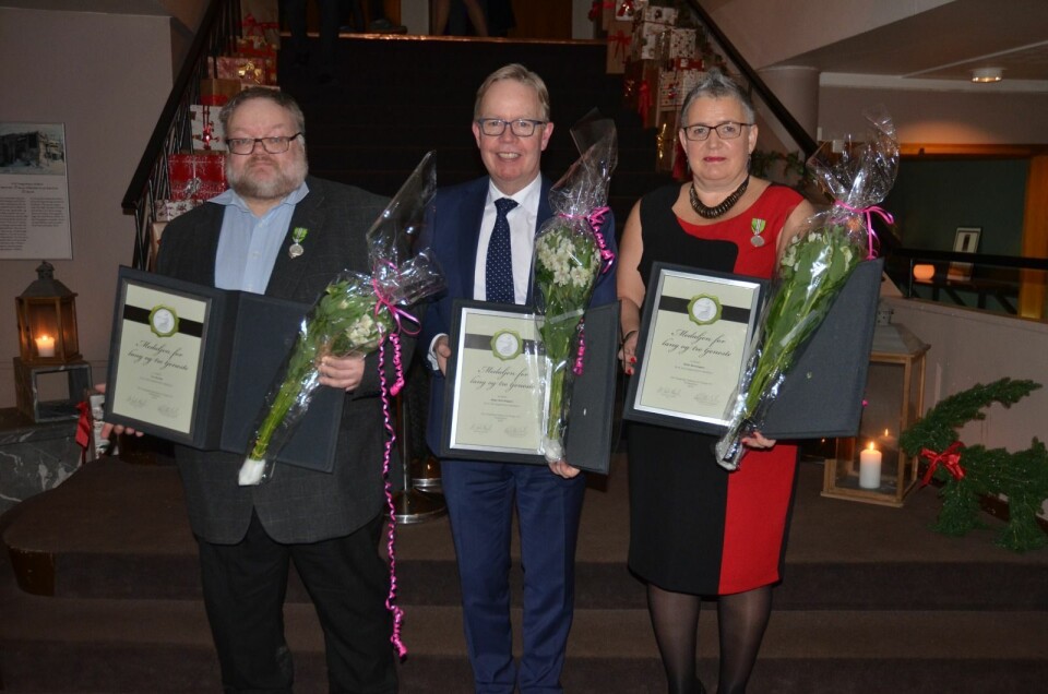 Fra venstre: Tor Øverbø, Roger Zahl Ødegård og Hilde Henningsen.