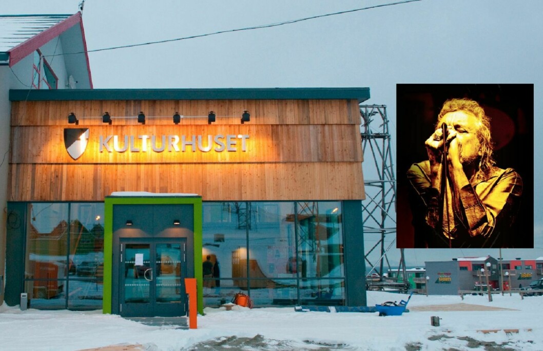 Robert Plant gjester Longyearbyen kulturhus i juni i år. Med seg har han bandet The Sensational Space Shifters.