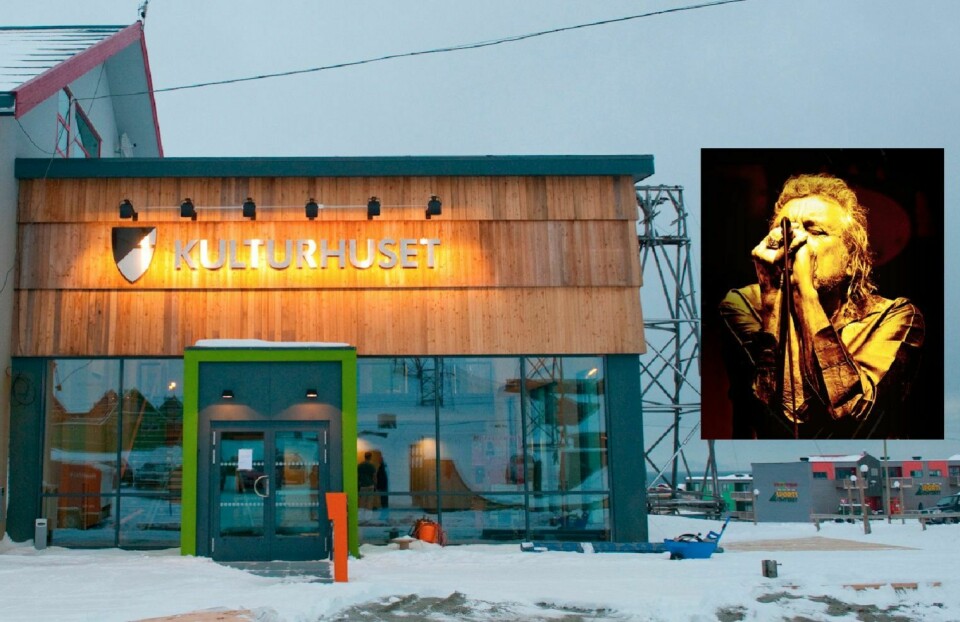 Robert Plant gjester Longyearbyen kulturhus i juni i år. Med seg har han bandet The Sensational Space Shifters.