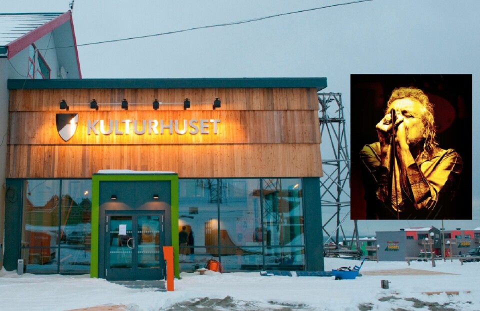 Robert Plant gjester Longyearbyen kulturhus i juni i år. Med seg har han bandet The Sensational Space Shifters. Robert Plant gjester Longyearbyen kulturhus i juni i år. Med seg har han bandet The Sensational Space Shifters.