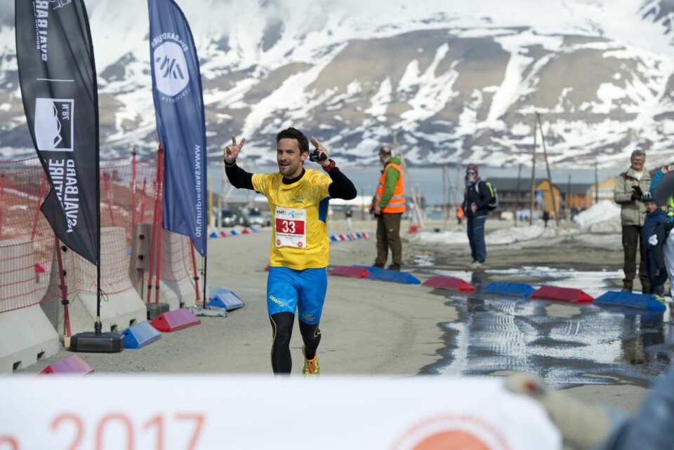 Andreas Nygren kom i ensom majestet mot mål da han vant sitt første maraton.