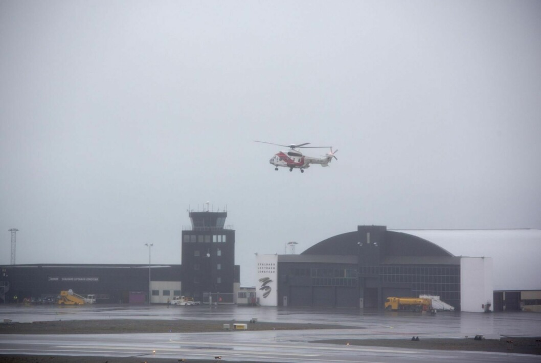 Svalbard lufthavn.
