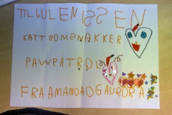SNAKKENDE KATT: Amanda og Aurora har slått seg sammen om å ønske seg en katt som snakker. SNAKKENDE KATT: Amanda og Aurora har slått seg sammen om å ønske seg en katt som snakker.