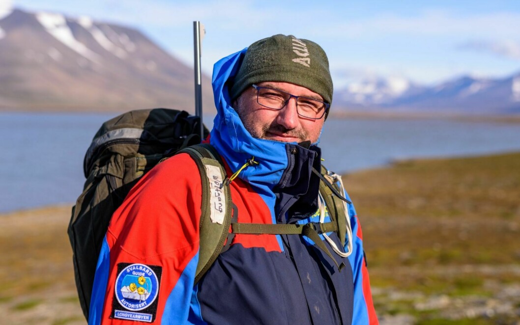 Wolfgang Jürgen Lempe er Svalbardguide.