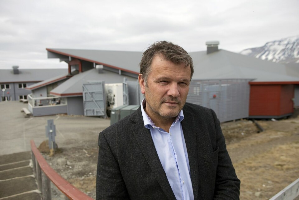 Direktør Knut Harald Holst-Hansen i Spitsbergen Travel.