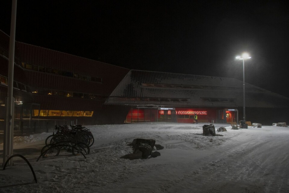 Undervisningen er avlyst på Universitetssenteret på Svalbard.