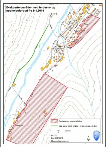 Evakueringen i deler av Lia og Nybyen er opphevet. Evakueringen i deler av Lia og Nybyen er opphevet.