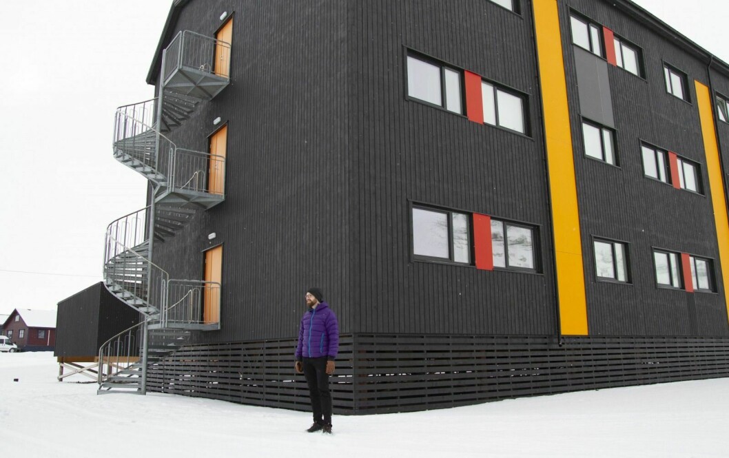 Norges arktiske studentsamskipnads lokaler på Sjøskrenten er en av to beliggenheter som Svalbard folkehøgskole AS og daglig leder Espen Klungseth Rotevatn vurderer.