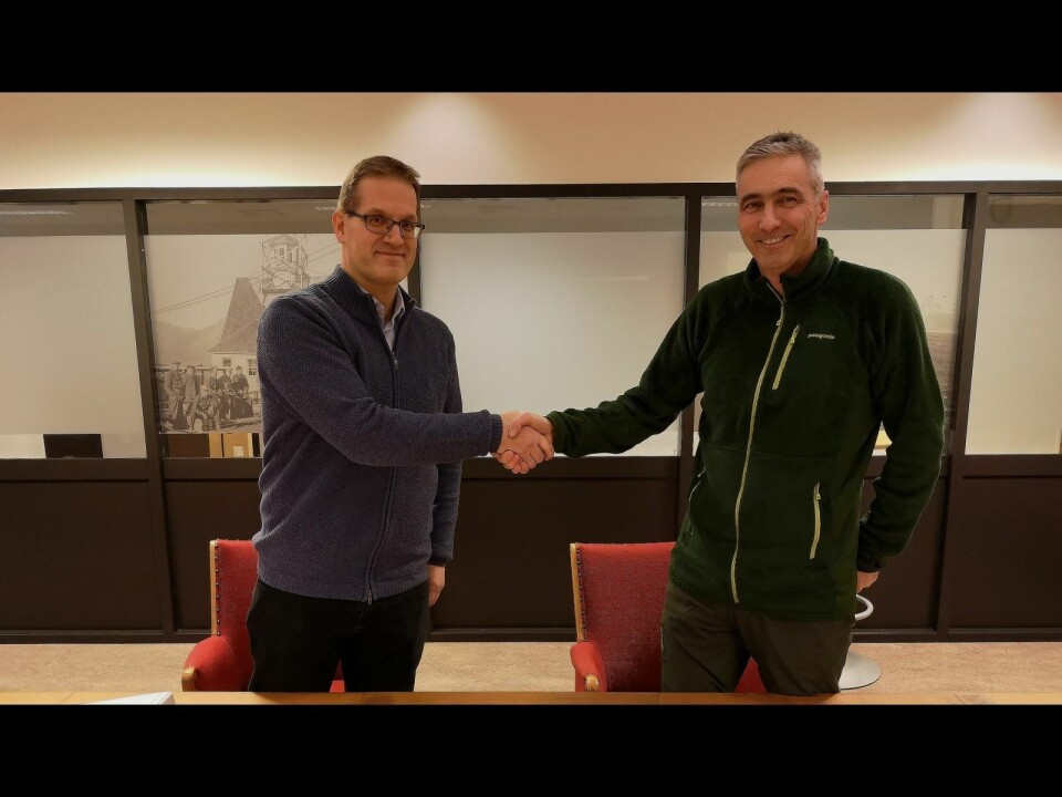 Jan Morten Ertsaas og Svein Hov Skjelle.