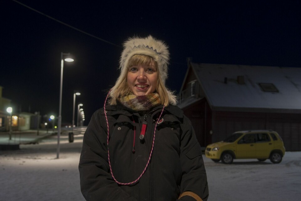 Den nye informasjonsdirektøren, Anja Kristine Salo, besøkte Longyearbyen sist uke.