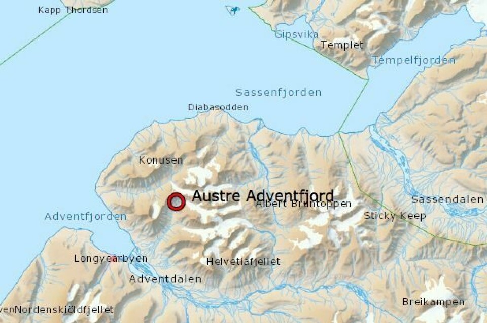 Staten kjøper Austre Adventfjord. Staten kjøper Austre Adventfjord.