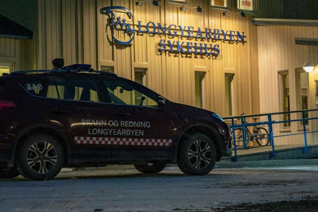 Longyearbyen brann og redning rykket ut til branntilløp på tannlegekontoret i november 2018 .