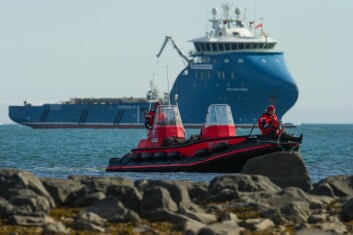Under ryddetoktet brukes «Polarsyssel» som base. Under ryddetoktet brukes «Polarsyssel» som base.