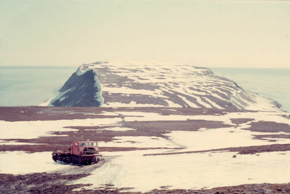 Oljeboring på Hopen i 1973
