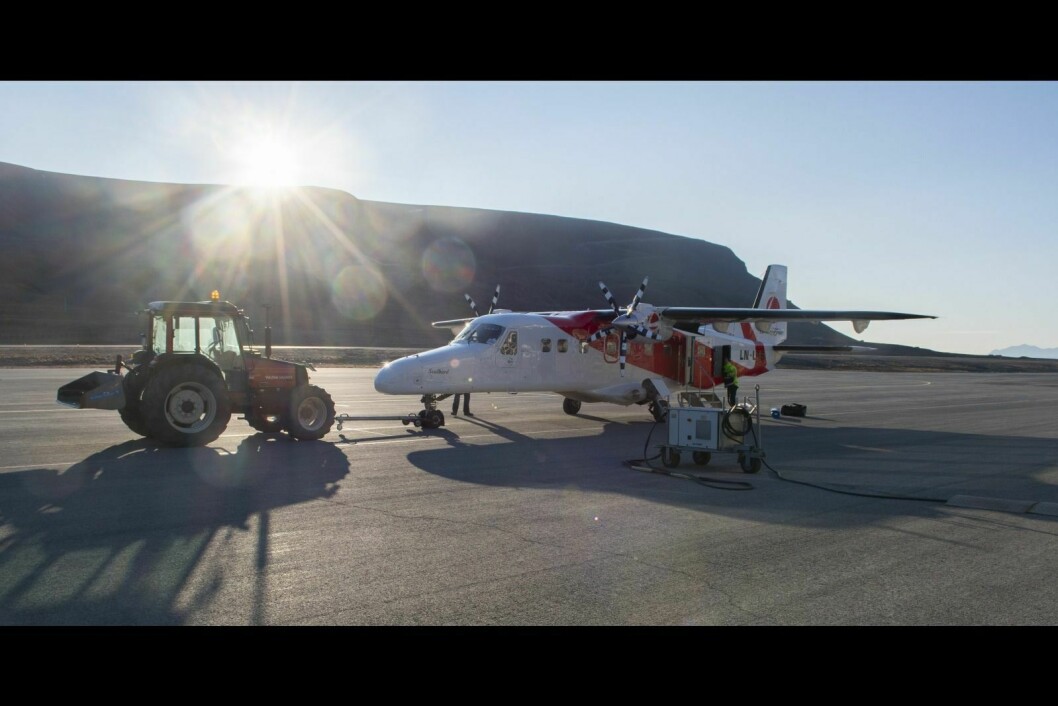 Med ambulanseflystorm på fastlandet og flere fly som har stått på bakken, er en løsning bruk av lokale Dornier-fly.