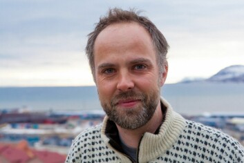 Eirik Berger i Svalbard Venstre. Eirik Berger i Svalbard Venstre.