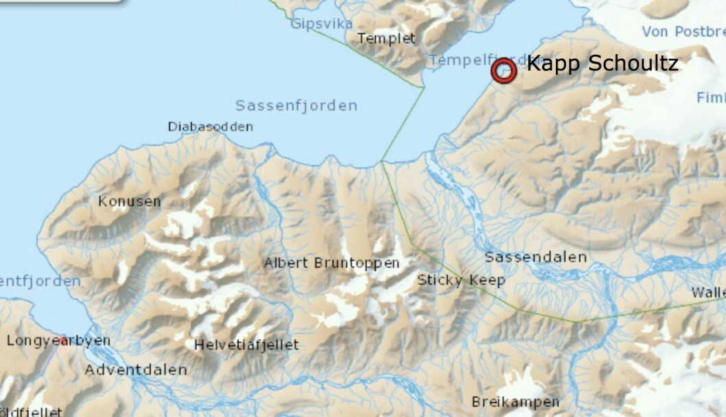 Sysselmannen måtte rykke ut med helikopter til Kapp Schoultz etter en bekymringsmelding. Sysselmannen måtte rykke ut med helikopter til Kapp Schoultz etter en bekymringsmelding.