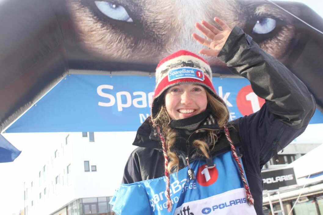 Endelig i mål for Linda Marie Monsen Vassdal. Endelig i mål for Linda Marie Monsen Vassdal.