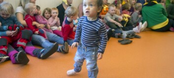 Dansende glad for ny barnehageavdeling