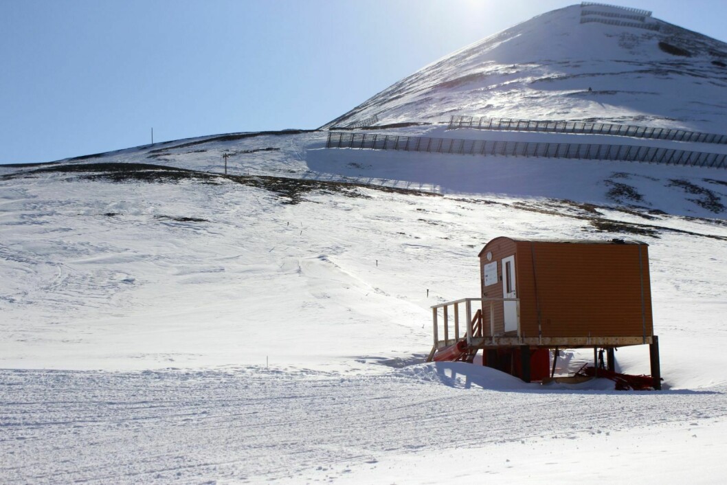 Får drahjelp: Skianlegget i Longyearbyen skal utvides og oppdateres med nytt utstyr og ny skiheis og da kommer det godt med at  lokalstyre får midler fra Kultur- og likestillingsdepartementet.