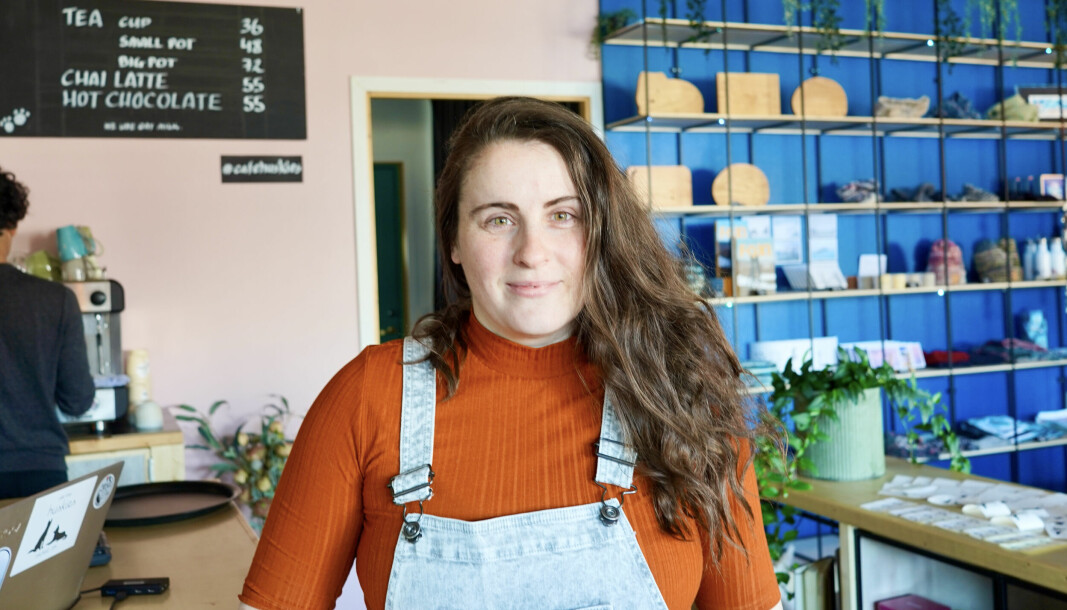 Kafeeier: Nicola er en av de fem eierene av den nye Huskies Café