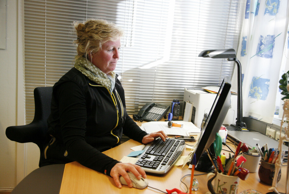 Avdelingsleder ved Longyearbyen Sykehus, Kristin Furu Grøtting.
