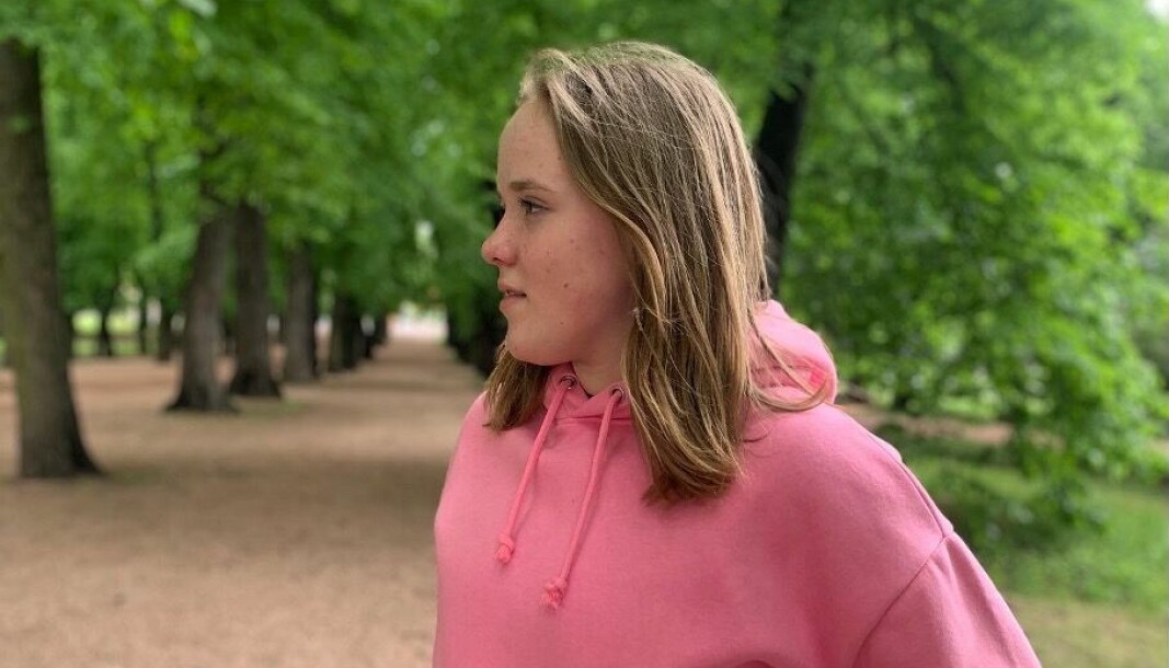 Hanna Ree Lindland, 14 år.