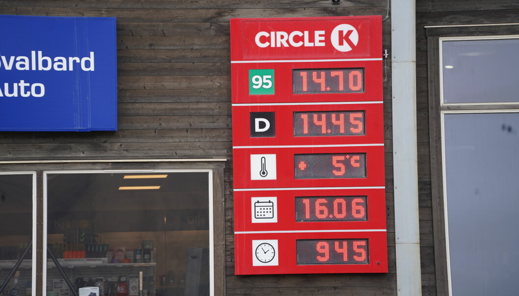 Dyrere: I dag kom et nytt stort prishopp på bensin og diesel.