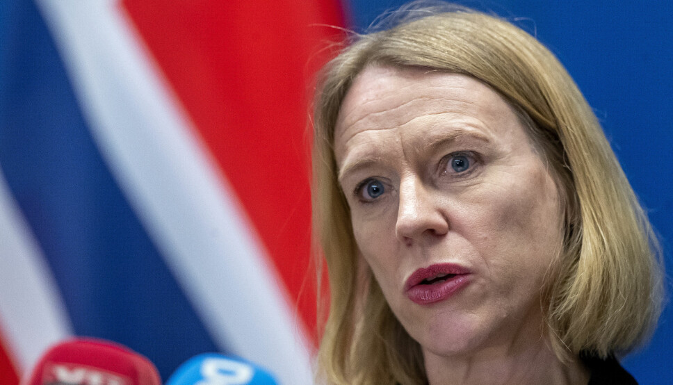 Utenriksminister Anniken Huitfeldt mener Norge ikke bryter Svalbardtraktaten. )