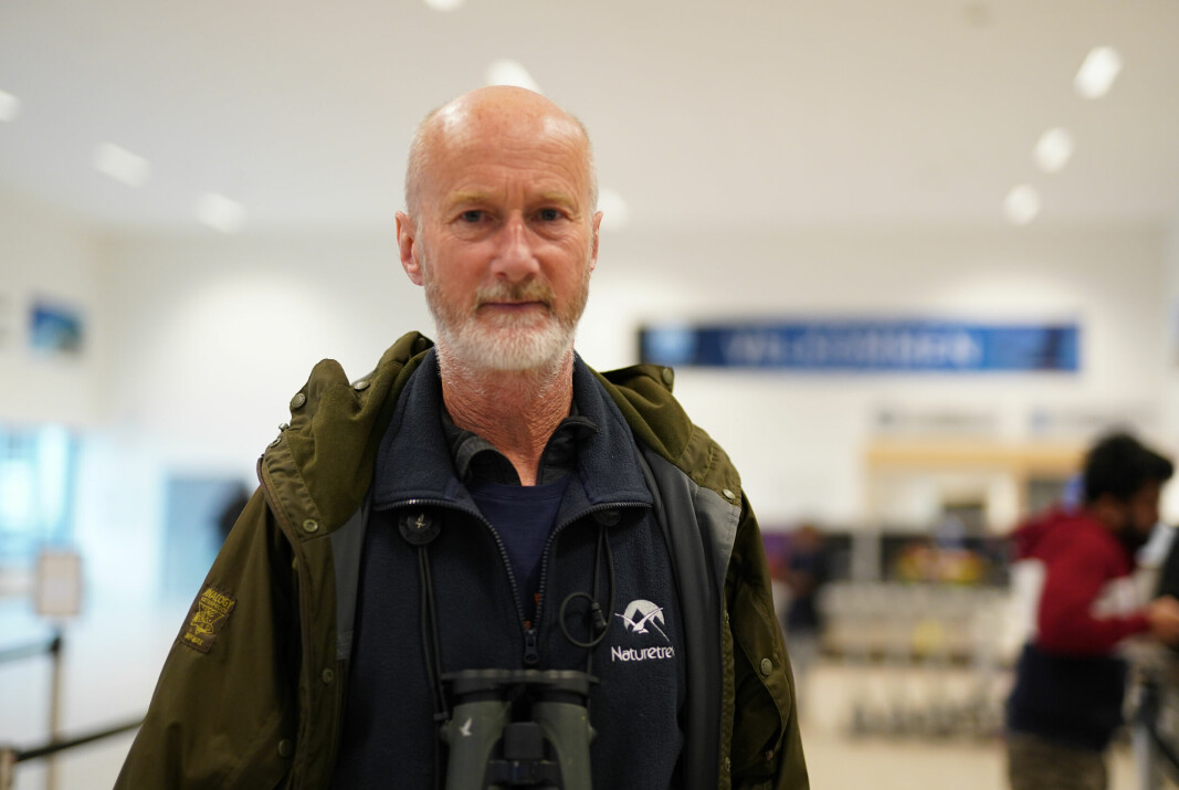 Kaos: Reiseleder hos Naturetrek, Chris Rose, forteller at de kun har vært streikefaste på Svalbard i en dag, men allerede ser tendenser til kaos etter at de første billettene ble lagt ut hos SAS.
