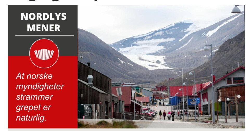 Faksimile fra Nordlys. Faksimile fra Nordlys.