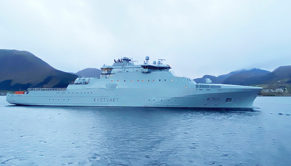Til Svalbard K/V «Jan Mayen» vil komme i operativ tjeneste neste år.