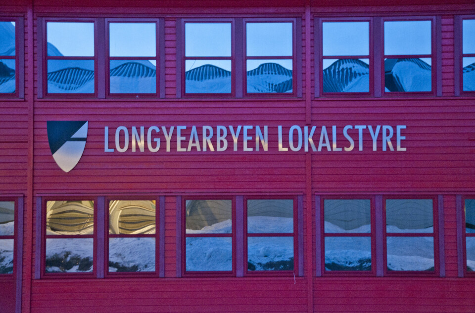 Næringsbygget, hvor Longyearbyen lokalstyre holder til.