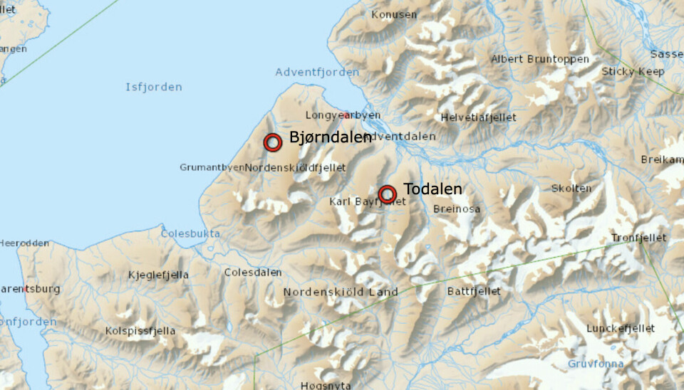 Søndag har det blitt meldt om utløste skred i både Bjørndalen og Todalen.